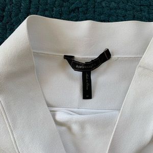 Bcbg white Simone bandage skirt